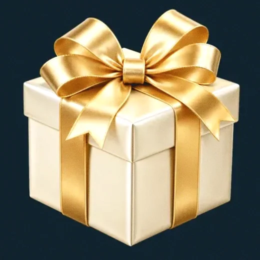 Ribbon gift box — Wolf Winner