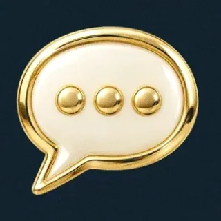 Chat bubble icon — Wolf Winner