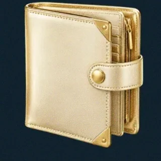 Leather bifold wallet — Wolf Winner