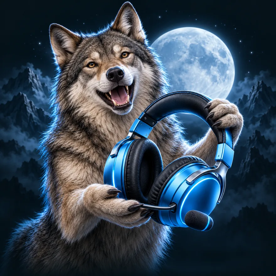 Gaming headset — Wolf Winner