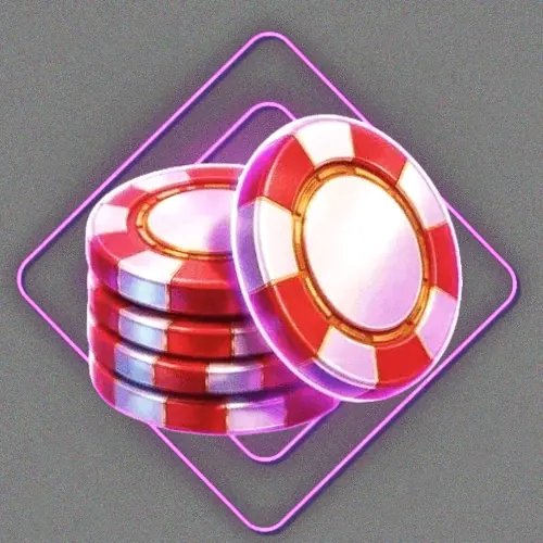 Poker table with cards