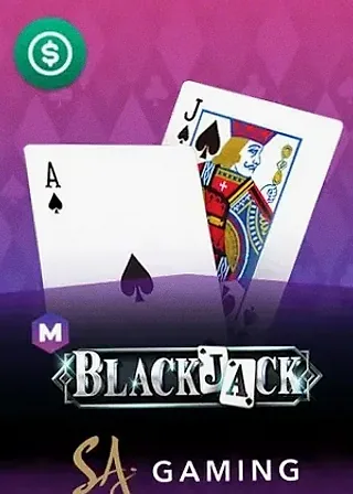 M Blackjack live game cover