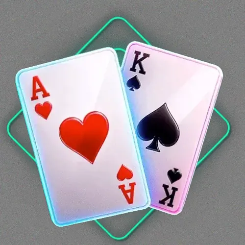 Ace and king playing cards