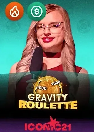 Gravity Roulette live game cover