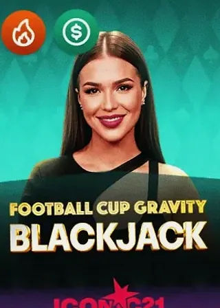 Football Cup Gravity Blackjack live game cover