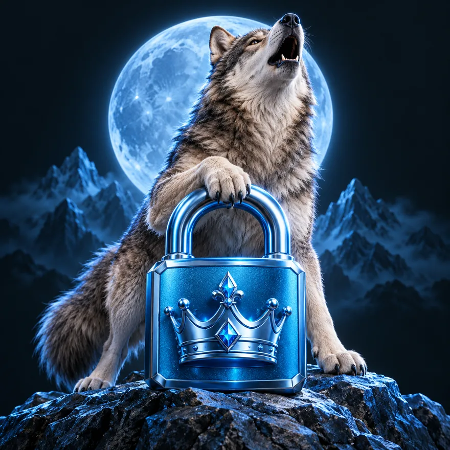 Royal padlock — Wolf Winner