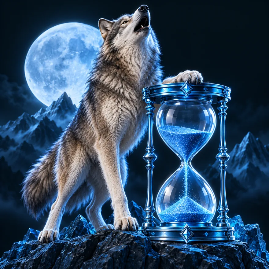 Ornate hourglass — Wolf Winner