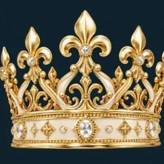 Jeweled royal crown — Wolf Winner