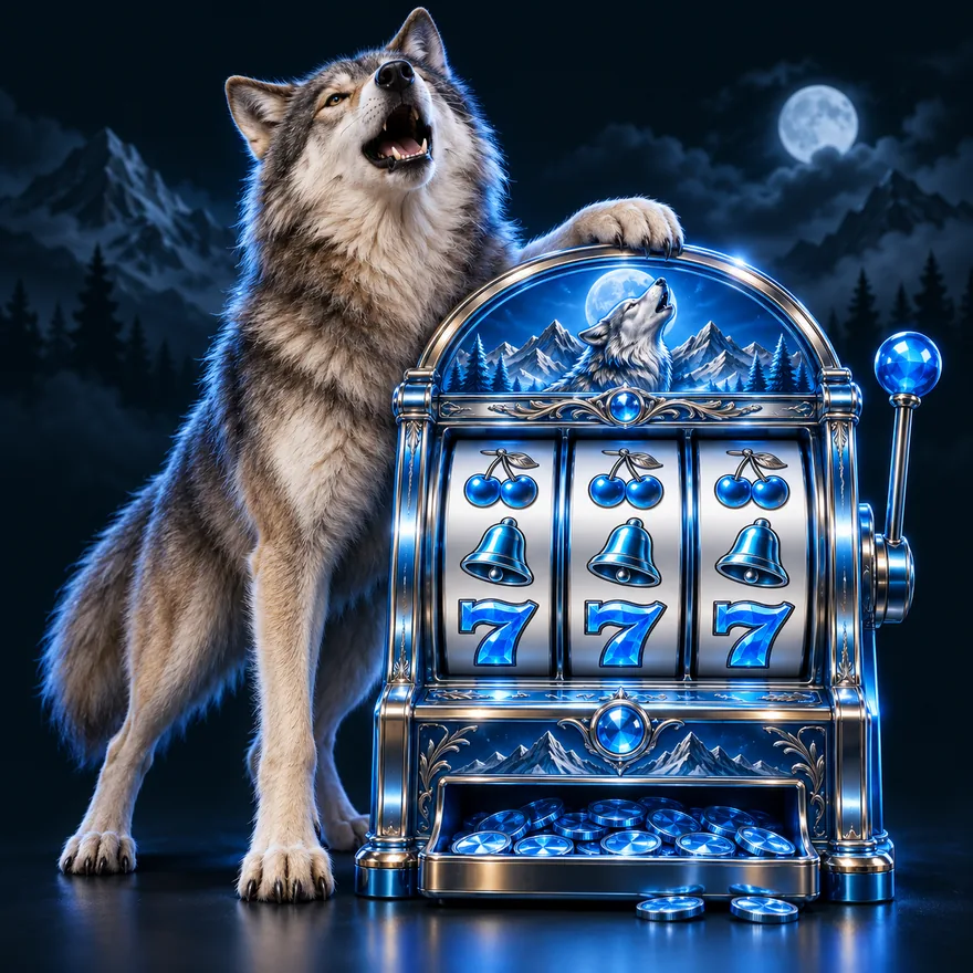 Classic slot machine — Wolf Winner