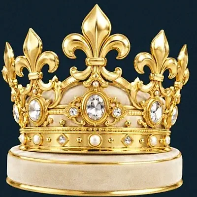 Jeweled royal crown — Wolf Winner