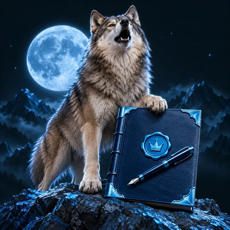 Leather casino ledger — Wolf Winner